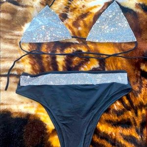 New Bikini with crystals size small